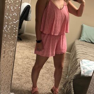 Women’s Boutique Pink Romper